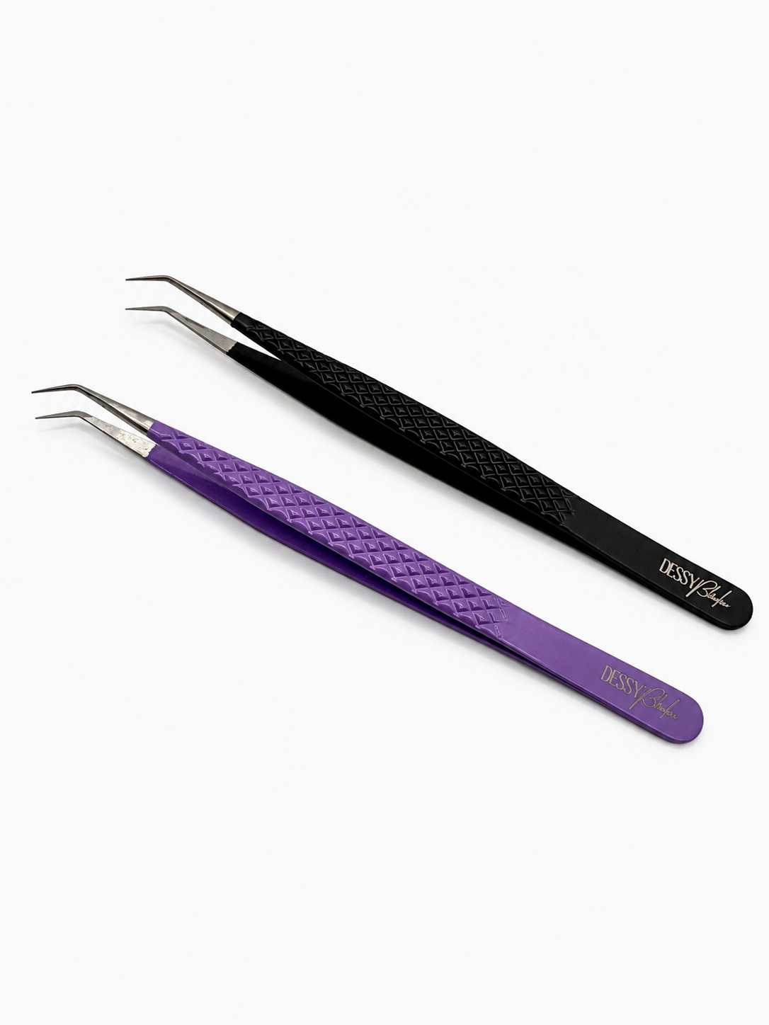 45° Long Stem Garden Precision Tweezers