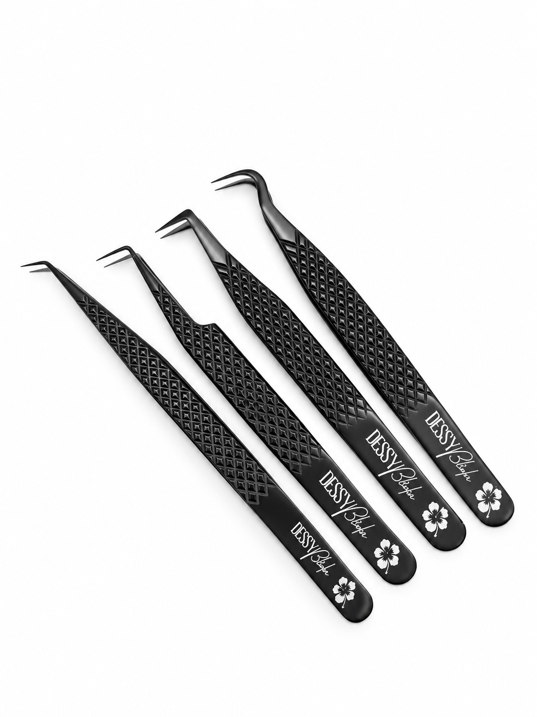 Black Flower Tweezers